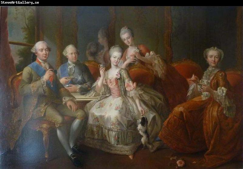 unknow artist The family of the Duke of Penthievre